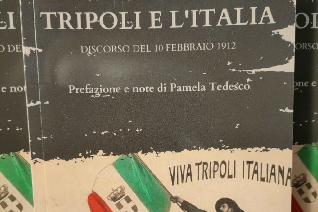 Dettaglio della Copertina di "Tripoli e l'Italia".